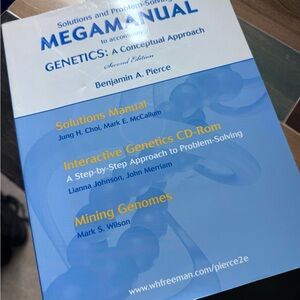 Solution and Problem Solving Megamanual to accompany Genetics with CD 2nd ed